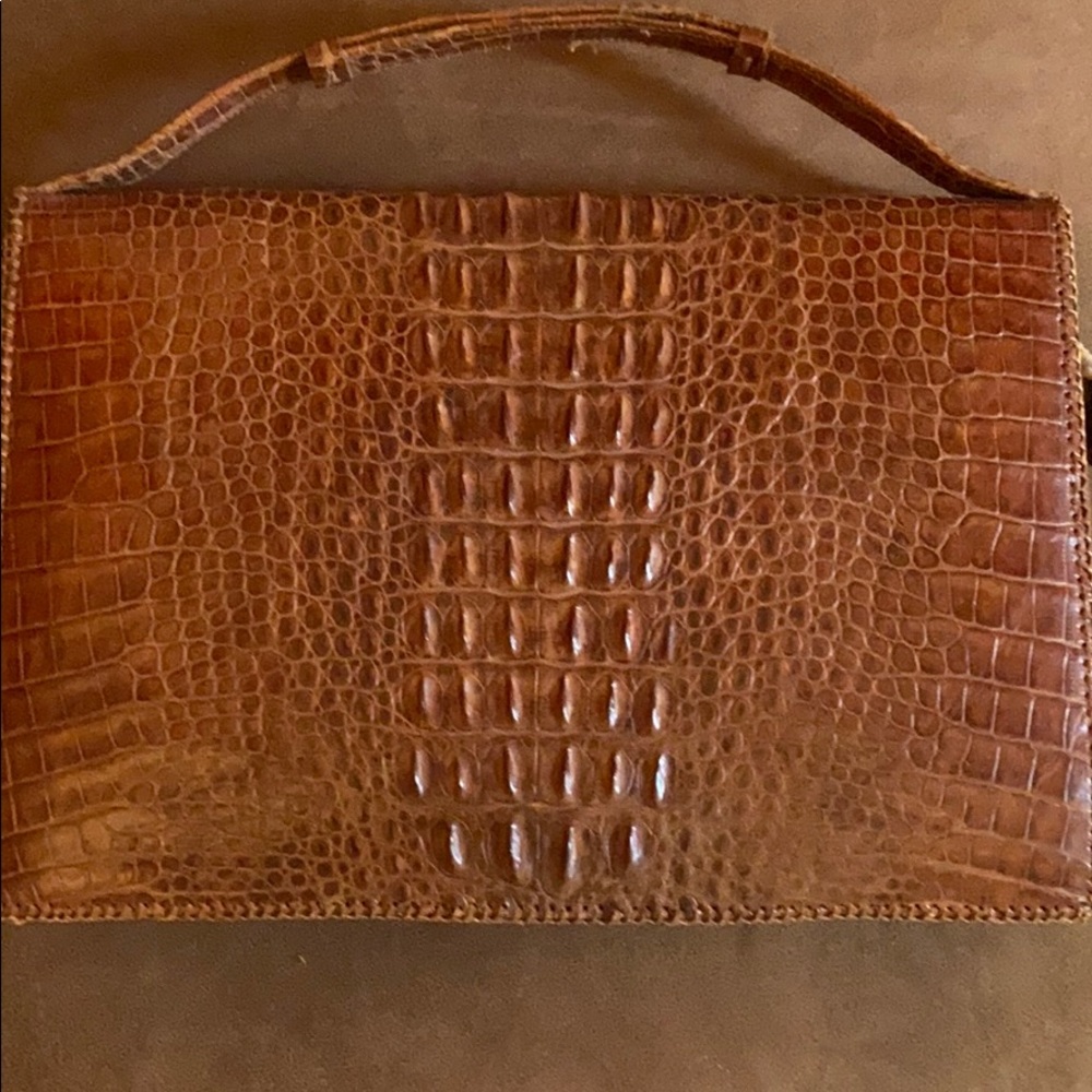Alligator purse